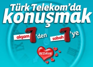 Türk Telekom, “7’den 7’ye Bedava Kampanyası’’ 1 Ocak 2012 ye kadar uzatıldı