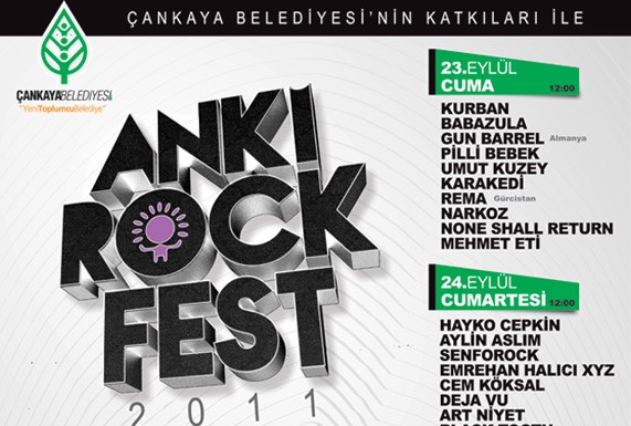AnkiRockFest’e yıldız yağacak