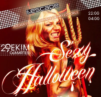 Escape’de Sexy Halloween