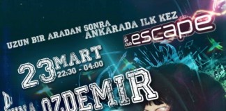Sıla Özbek 23 Mart akşamı Escape’de