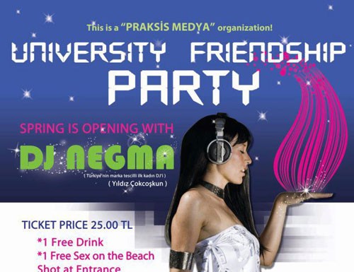 DJ Negma 23 Mart gecesi Gate 66’da