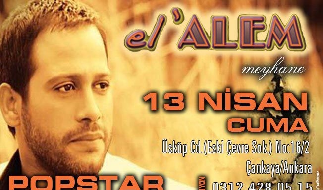 Popstar Erkan 13 Nisan 2012 Cuma Elalem’de