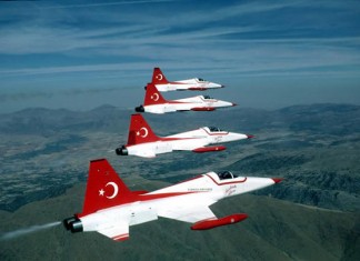 Türk Yıldızları Ankara semalarında