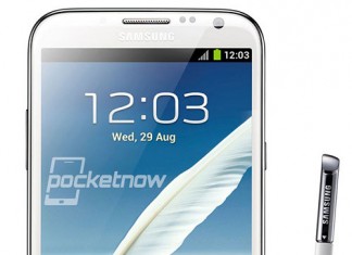 Samsung Note II Tanıtılıyor