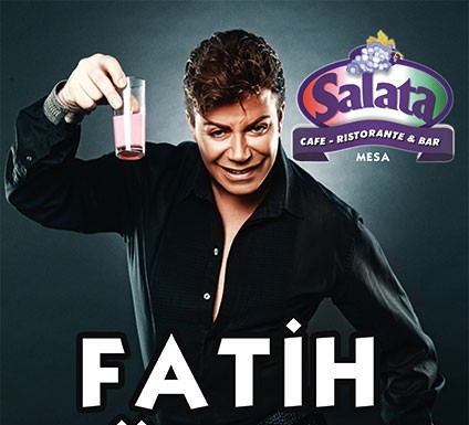 Fatih Ürek 28 Eylül’de Salata da