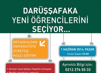 Darüşşafaka Eğitim Kurumları’nın Sınav Başvuruları Devam Ediyor