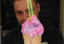Yaladıkça Renk Değiştiren Dondurma