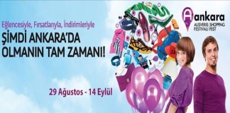 3. Ankara Alışveriş Festivali Başlıyor