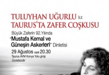 Zaferin Güneşi Taurus’ta Doğacak