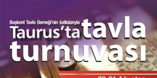 Tavlanın Kitabı Taurus’ta Yazılacak