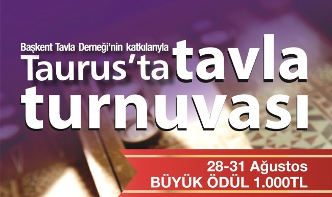 Tavlanın Kitabı Taurus’ta Yazılacak