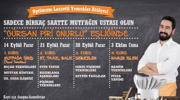 Ünlü Aktör Optimum’da Mutfakta