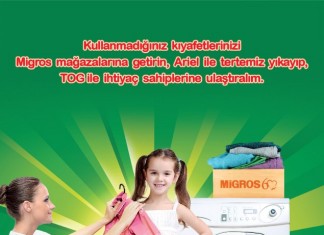 Ariel ve Migros’tan “Çocuk Kıyafeti Bağış Kampanyası”