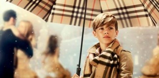 Burberry Noel Kampanyasının Yıldızı Romeo Beckham