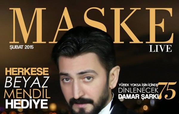 Ferman Toprak Maske Live Sahnesinde