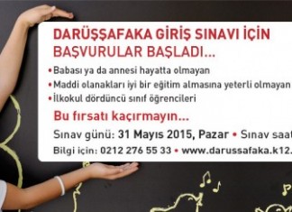Darüşşafaka Giriş Sınavı İçin Başvurular Başladı