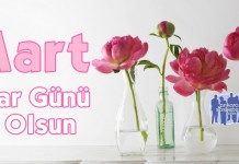 Kadınlar Gününüz Kutlu Olsun