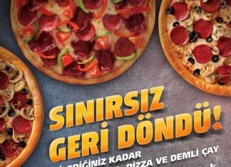 Sınırsız Pizza Kampanyası Geri Döndü