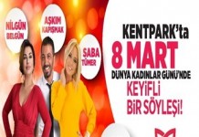 8 Mart Dünya Kadınlar Gününde Keyifli Üçlü Kentpark’ta
