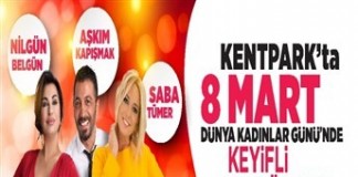 8 Mart Dünya Kadınlar Gününde Keyifli Üçlü Kentpark’ta