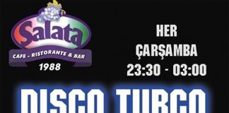 Disco Turco Her Çarşamba Salata’da