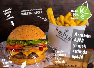 “hmbrgr” 4. Şubesiyle Armada AVM’de