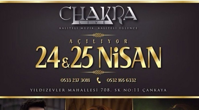 Chakra Live 24 Nisan’da Ankaralılar ile buluşuyor