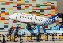 FLYRIDE SİMÜLASYON UÇAĞI ANKARA’YA İNDİ