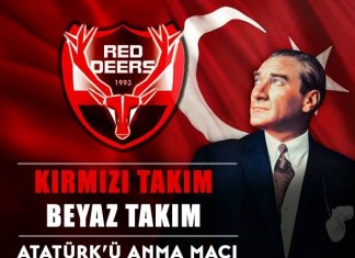 Red Deers’tan Atatürk’ü Anma Maçı