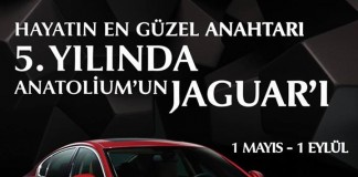 Anatolium AVM’den Jaguar Kazanma Fırsatı