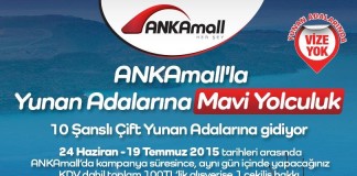 Ankamall, 10 Şanslı Çifti Yunan Adalarına Götürüyor