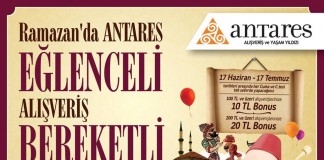 Ramazanda Antares’te Hem Eğlence Hem Alışveriş