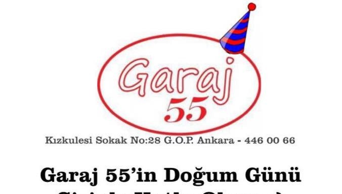 Garaj 55’ten 3. Yıl Kutlamasında Büyük İndirim