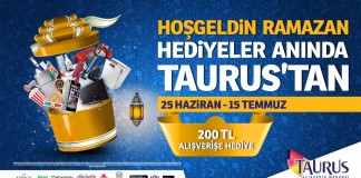 Ramazan’da Taurus Hediye Havuzunda Boş Yok