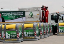 Çankaya Belediyesi’nden “Yeni Sistem Çöp Konteyneri”