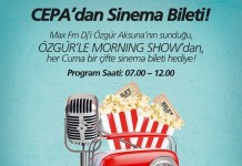 Cepa’dan Sinema Bileti