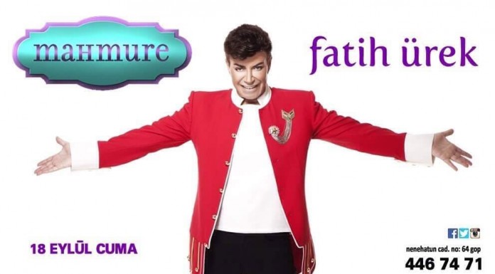Fatih Ürek 18 Eylül’de Mahmure Meyhane’de