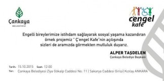 Sosyal Sorumluluk Projesi Ç’engel Cafe Açılıyor