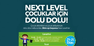 Next Level 23-24 Ekim Çocuk Etkinlikleri