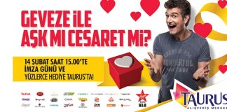 DJ Geveze 14 Şubat Sevgililer Günün’de Taurus AVM ‘de