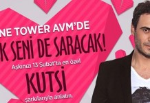 One Tower AVM, ‘aşkı’ Kutsi’yle kutluyor