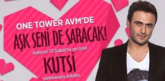 One Tower AVM, ‘aşkı’ Kutsi’yle kutluyor
