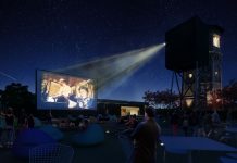 SineOran Açık Hava Sineması Açıldı