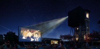 SineOran Açık Hava Sineması Açıldı