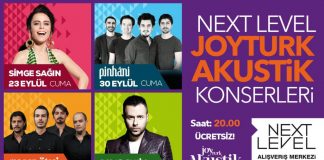 Next Level Avm Joyturk Akustik Konserleri