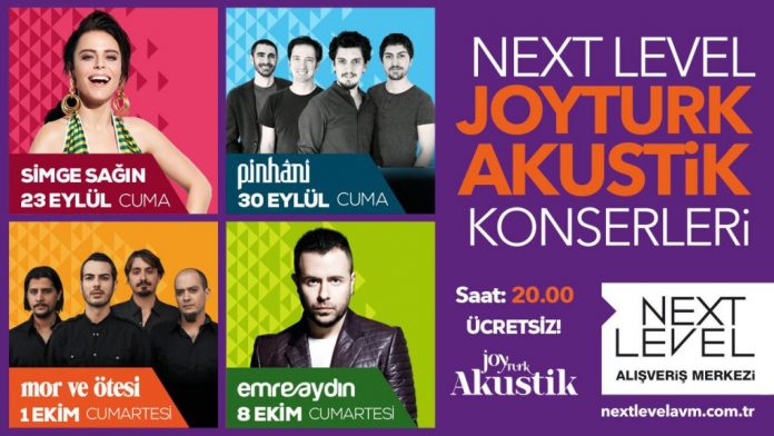 next level avm joyturk akustik konserleri