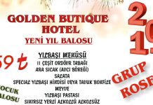 Golden Boutique Hotel 2017 Yılbaşı Programı