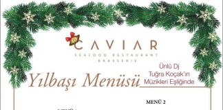 Caviar Seafood Restaurant 2017 Yılbaşı Programı