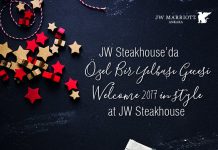 JW Steakhouse 2017 Yılbaşı Programı