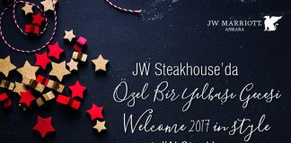 JW Steakhouse 2017 Yılbaşı Programı